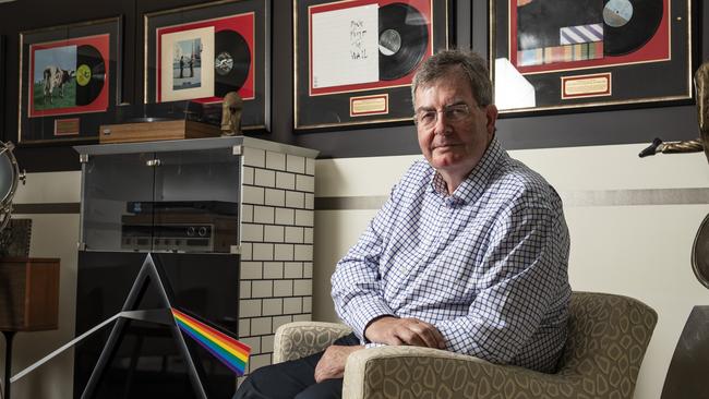 Firstmac founder Kim Cannon at his Brisbane headquarters. Picture: Mark Cranitch