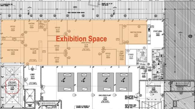 Cairns Regional Council approved permits to transform 400 square meters of office space on the second floor of the Florence St attraction into a new exhibition area. Picture: Supplied.
