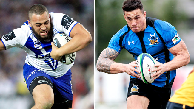 Sam Kasiano and Sonny Bill Williams