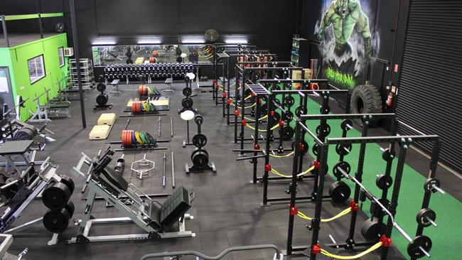 Inside Hold Your Own Gym at Burleigh.