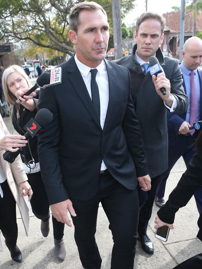 Scott Bolton entered a not guilty plea this morning. Picture: Richard Dobson