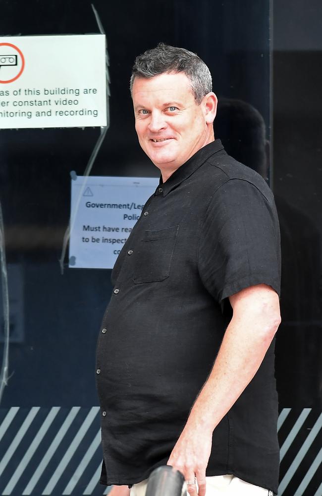 Adam Keith Willis leaves Maroochydore Court House. Picture: Patrick Woods.