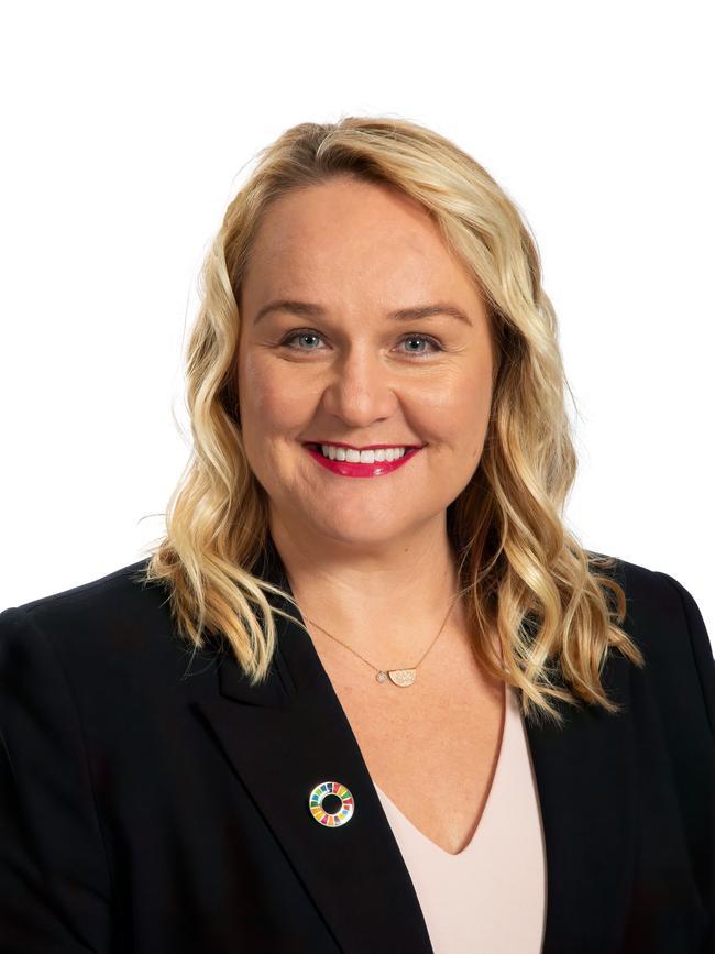 Incumbent Newcastle Labor Lord Mayor Nuatali Nelmes.