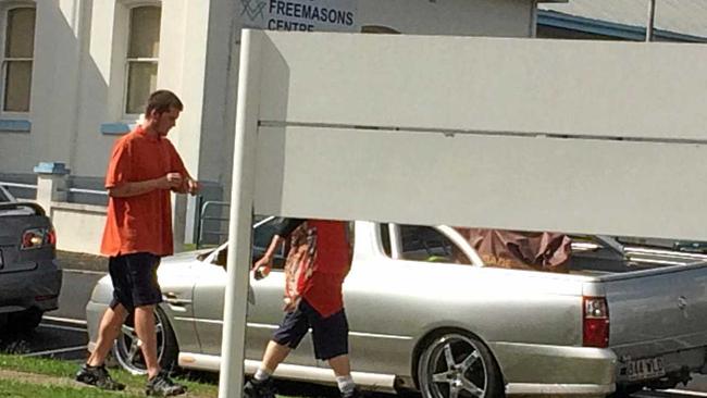 PROBATION: Ashley James McInnes leaves Gympie Magistrates Court. Picture: Frances Klein