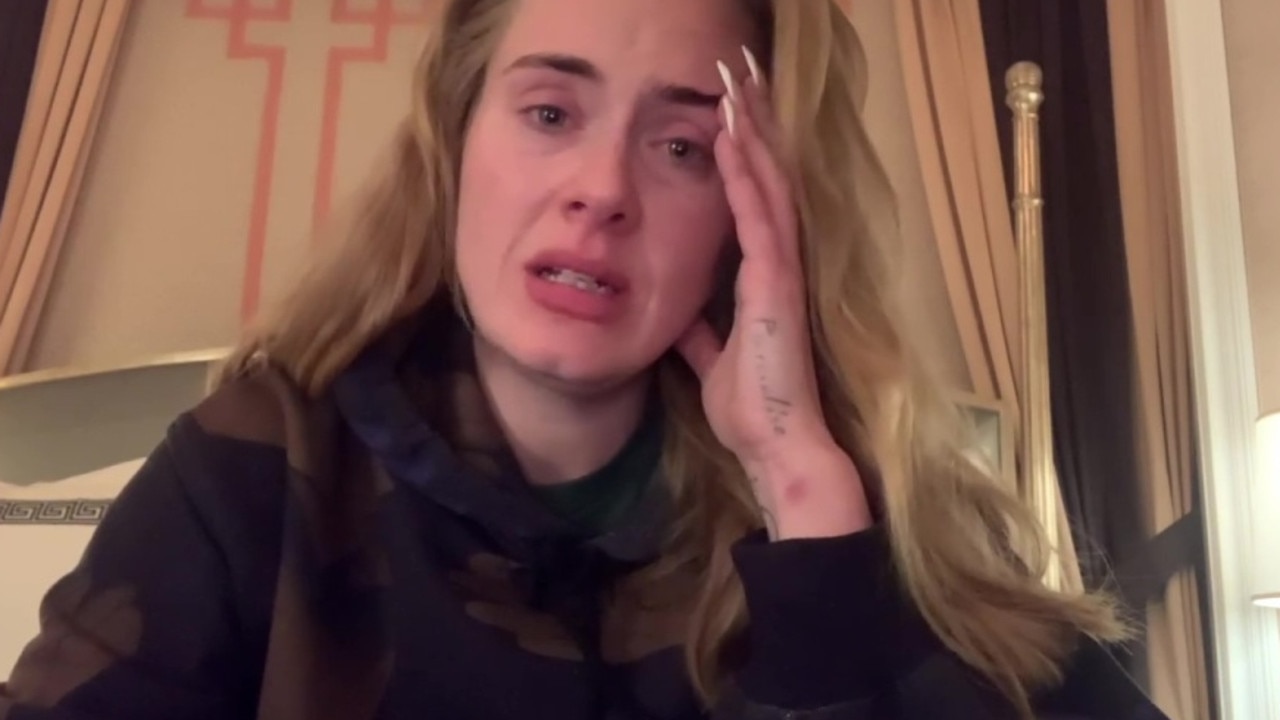 Adele's tearful announcement that the residency wasn't going ahead.