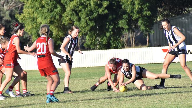 The Yeppoon Swanettes stormed home in the second half to claim victory against Rockhampton Panthers in the senior women’s final.