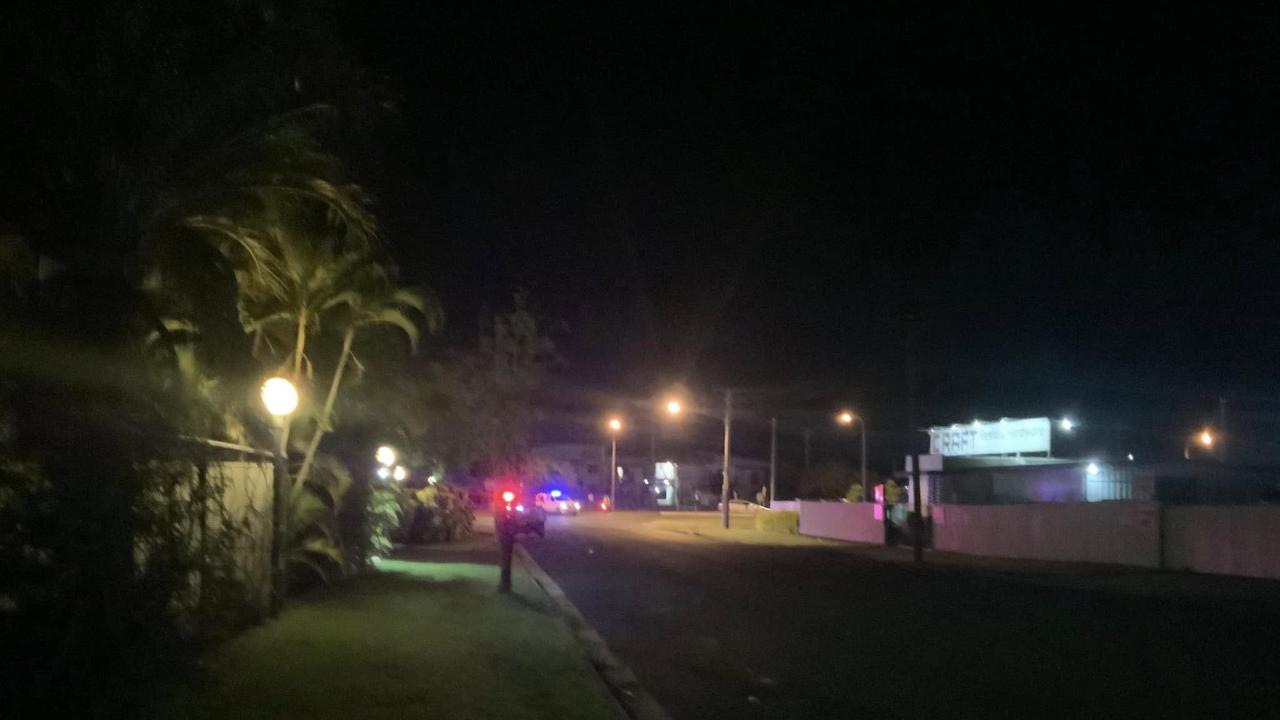 A man has died while riding his bike along Takalvan St on Tuesday night after a car hit him and allegedly fled the scene.