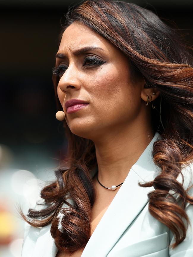 Commentator Isa Guha is also well loved in England and India. Photo by Robert Cianflone/Getty Images.