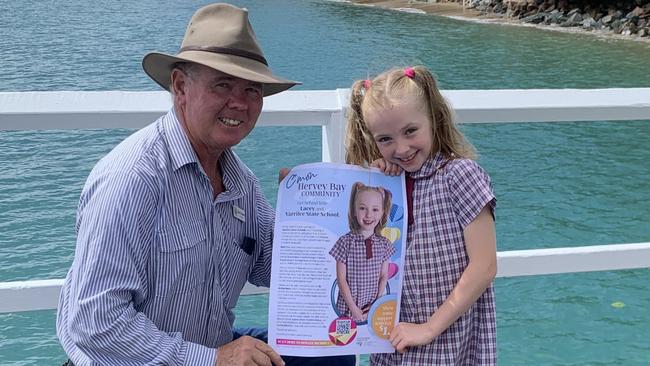 Fraser Coast’s newly appointed Deputy Mayor Denis Chapman has shown his support for Lacey’s cause and is helping where he can.