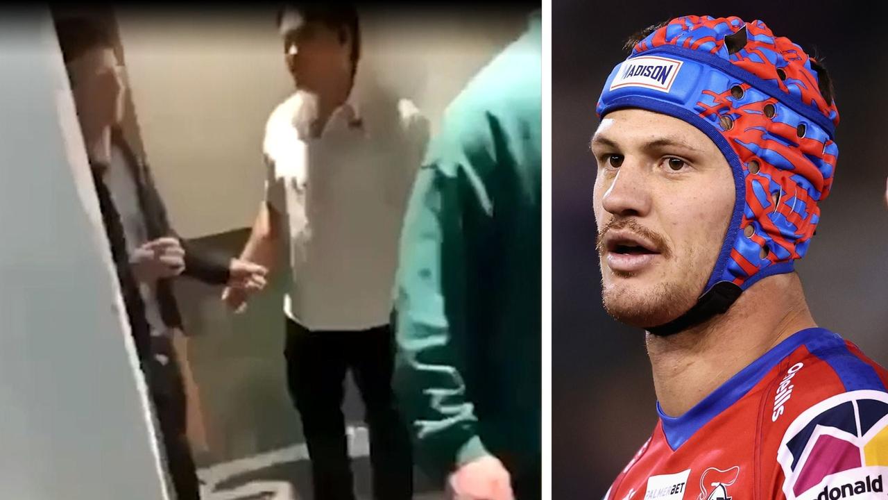 Ponga and Mann are asked to leave. Photo: Getty Images and Instagram