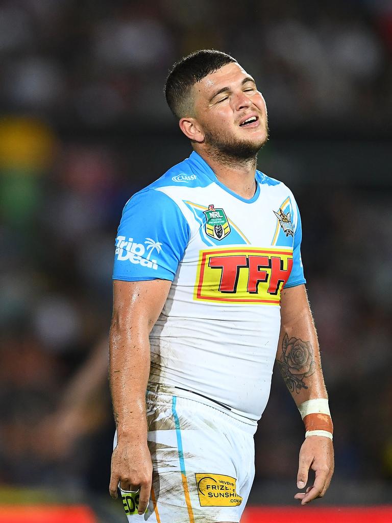 Taylor struggled under the spotlight at the Titans. Picture: Getty