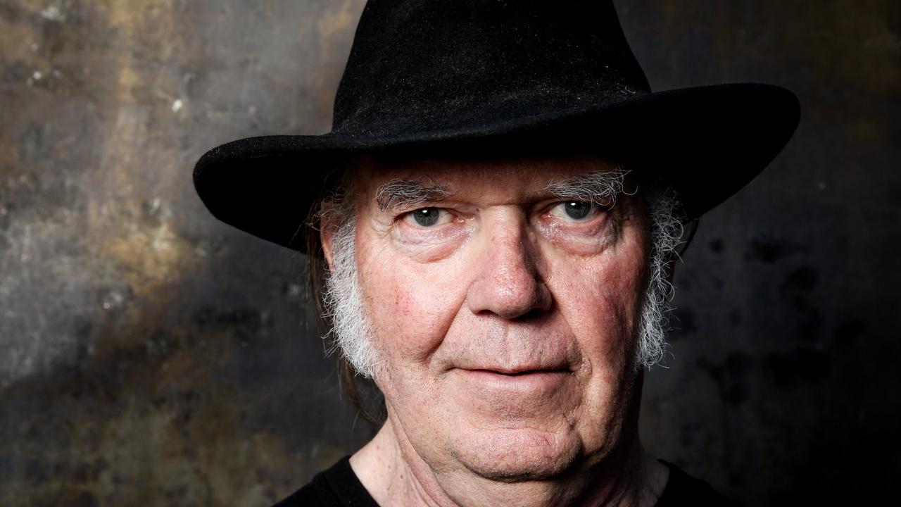 Neil Young removed his music from Spotify in protest of Covid-19 misinformation. Picture: AP.