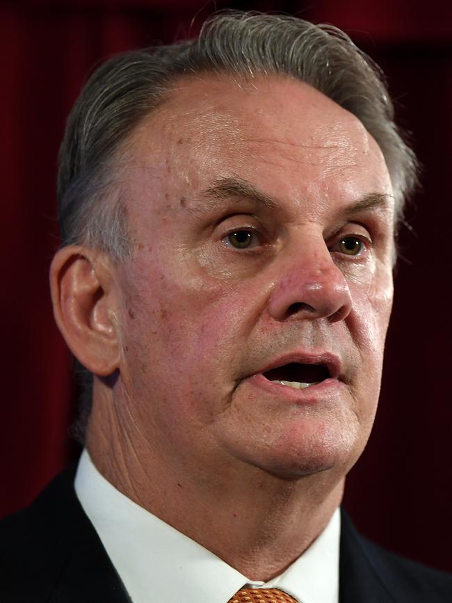 NSW One Nation candidate Mark Latham said taxpayers would be outraged asylum seekers are travelling at a cheaper price and don’t even have status in Australia. Picture: AAP Image/Joel Carrett