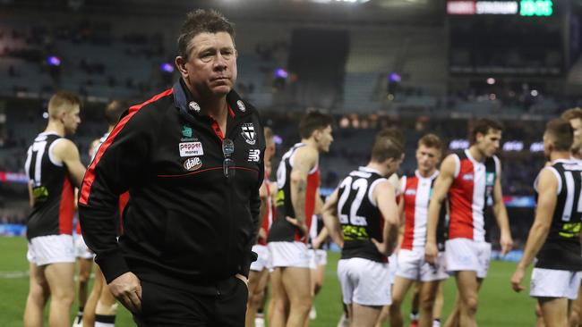 Ratten’s departure from St Kilda was handled poorly. Picture: Michael Klein