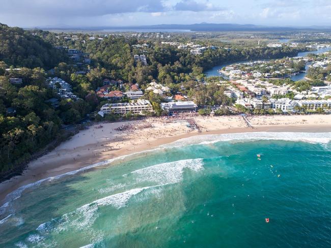 The Garmin Noosa Triathlon returns this week. Picture: Noosa Triathlon