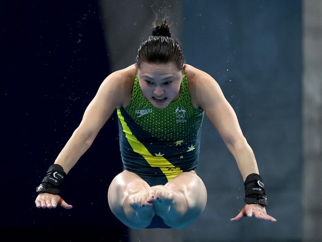 Melissa Wu realised a dream when she grabbed her first Olympic medal. Picture: Getty Images