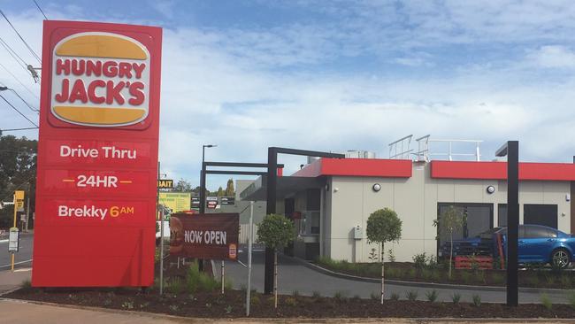 The new Hungry Jack's on Brighton Rd, South Brighton.