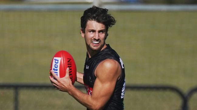 Josh Daicos played his best game for Collingwood in Round 2 against Richmond.