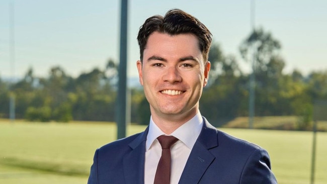 Logan City Council’s Jacob Heremaia avoided answering questions about his tech company and links to his father’s company. Picture: Contributed