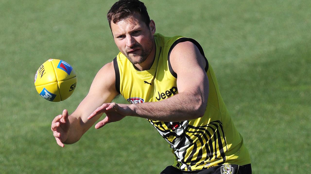 Toby Nankervis started behind most of his teammates in the off-season. Picture: Michael Klein.