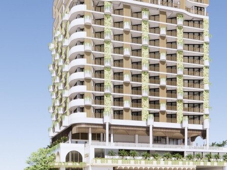 Plans for The Collective, a new tower proposed for Palm Beach on the Gold Coast.