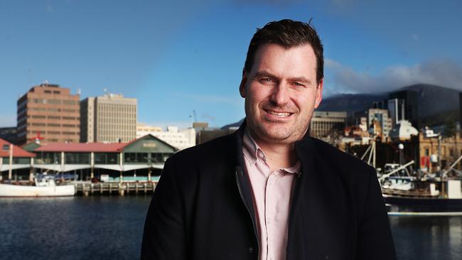 SUN TAS. Luke Martin who has stepped down as CEO of the Tourism Industry Council Tasmania to take up a role with as Salmon Tasmania chief. Picture: Nikki Davis-Jones