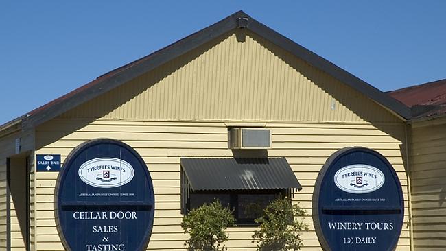 The Tyrell's cellar door is the perfect spot for tastings. Picture: Supplied