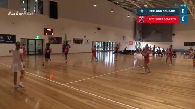 Replay: Victorian Netball League - Geelong Cougars vs City West Falcons (Under-19)