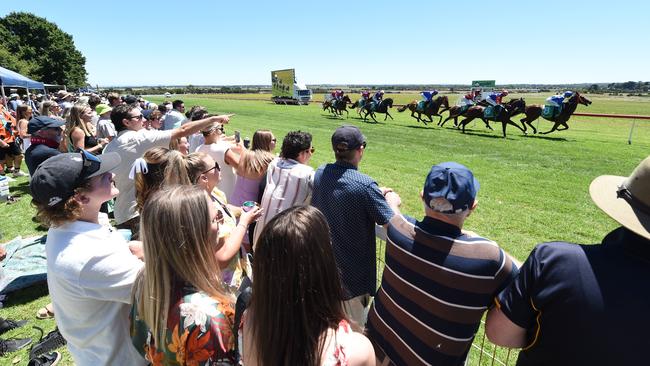 Racegoers at the Woolamai Cup 2024. Picture: David Smith