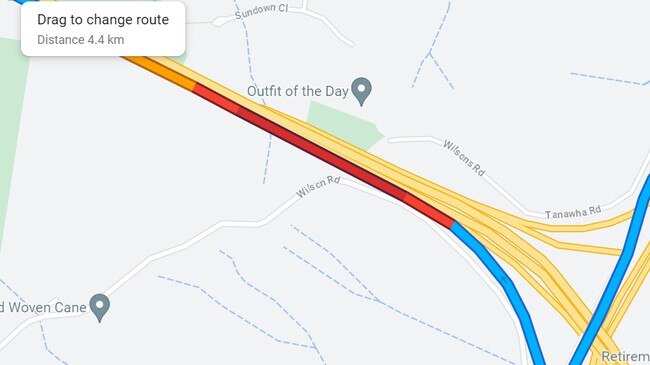 Traffic has descended into chaos after a crash on the Bruce Hwy northbound at Chevallum.