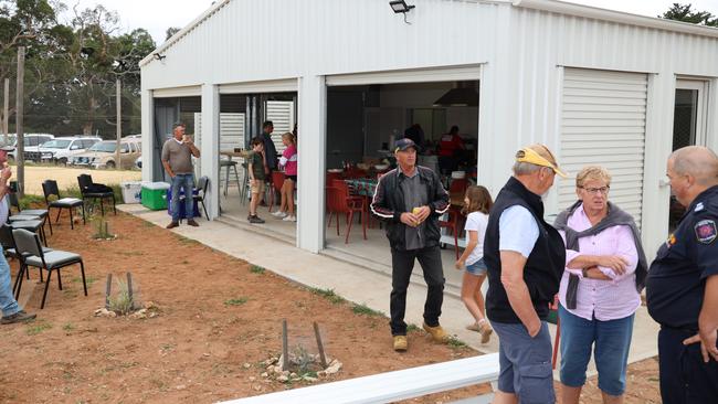 The Keilira community has come together to celebrate the completion of a new community precinct destroyed in the 2019-20 Black Summer bushfires. Picture: supplied