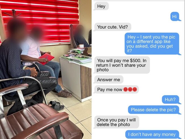 African ‘sexting ring’ busted after Aus suicide