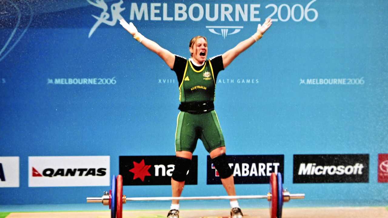 RAW EMOTION: Ipswich Commonwealth Games gold medal winner Deb Acason (nee Lovely). Picture: Cordell Richardson