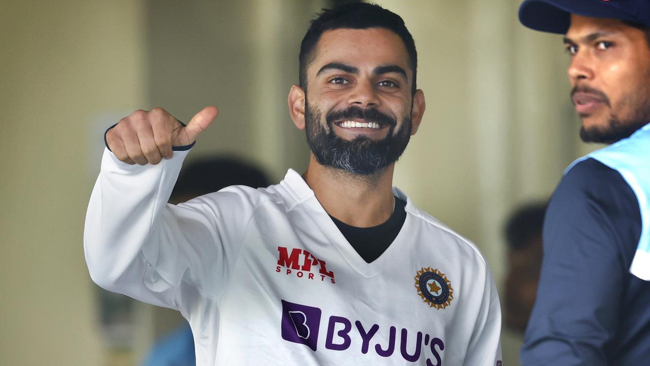 Virat Kohli was happy to spend the final Test lead-up watching his teammates from afar.