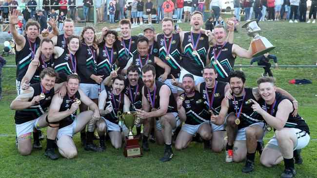 Omeo-Benambra won its first flag since 2007. Picture Yuri Kouzmin