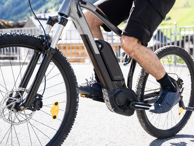 Man Riding E Bike Bicycle generic. Picture: iStock/AndreyPopov