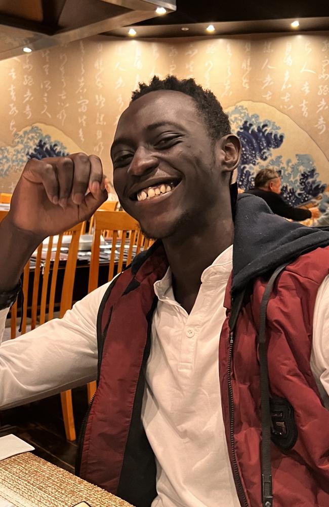 His family said Mr Chepseba had ‘an infectious’ smile.