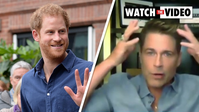 Rob Lowe's bizarre Prince Harry sighting 