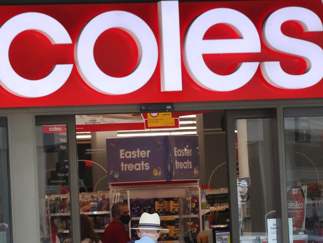 MELBOURNE, AUSTRALIA - NewsWire Photos, MARCH 19, 2021: Coles stock of the Coles supermarket in Richmond. Picture: NCA NewsWire / David Crosling