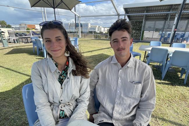 Eloese Fleurot and Ben Alsop enjoyed the Bundaberg Toyota Race Day on Saturday, May 13.