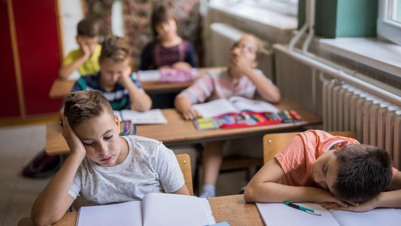 Being tired all the time can affect your concentration at school. Picture: iStock