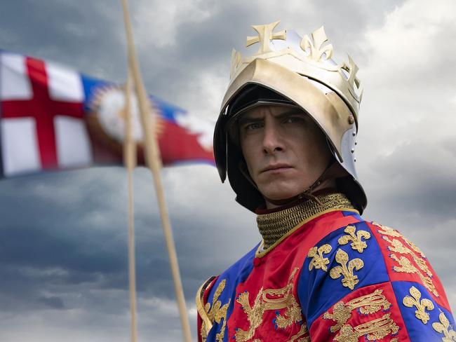 Harry Lloyd as Richard III in The Lost King. Picture: Graeme Hunter