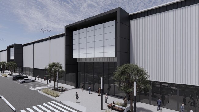 New plans show what the old Holden factory is set to look like. Picture: Future Urban