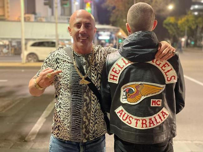 Hells Angels Luke Moloney once ran the gang’s Melbourne chapter.