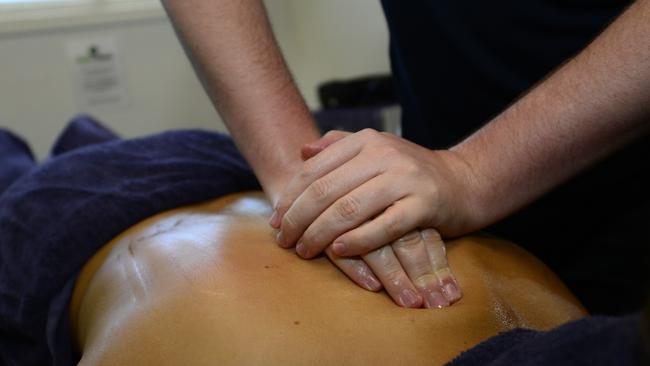 The workers were employed as massage therapists. Generic image.