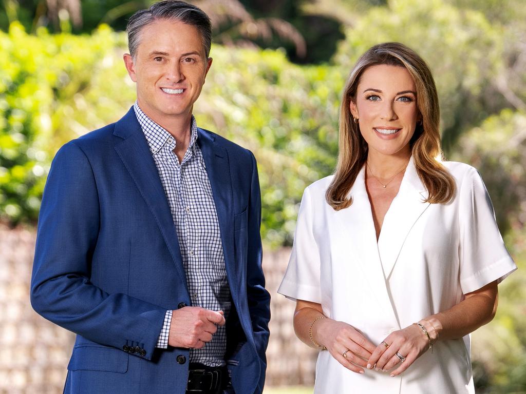 7News Brisbane’s Max Futcher and Sarah Greenhalgh will now deliver Gold Coast news in the metro bulletin. Picture: Paul A. Broben.