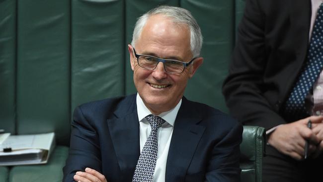 Prime Minister Malcolm Turnbull during Question Time at Parliament House in Canberra on Thursday, Oct. 15, 2015. (AAP Image/Dean Lewins) NO ARCHIVING