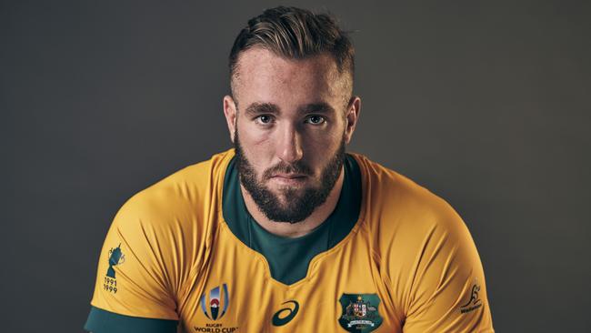 Izack Rodda has become a senior member of the Wallabies. Picture: Adam Pretty