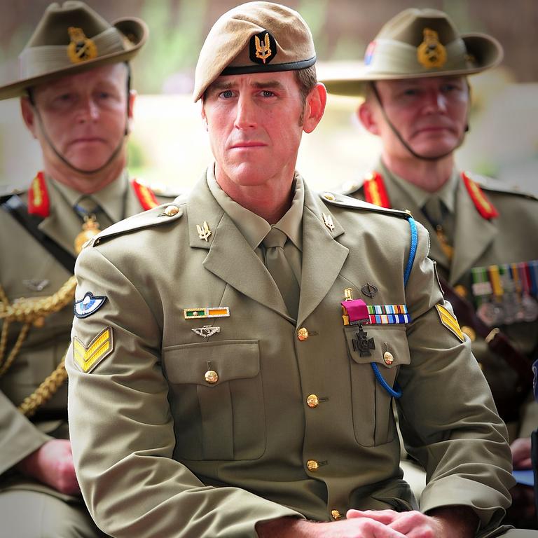 Victoria Cross winner Benjamin Roberts-Smith was not named in the redacted report. Picture: Department of Defence