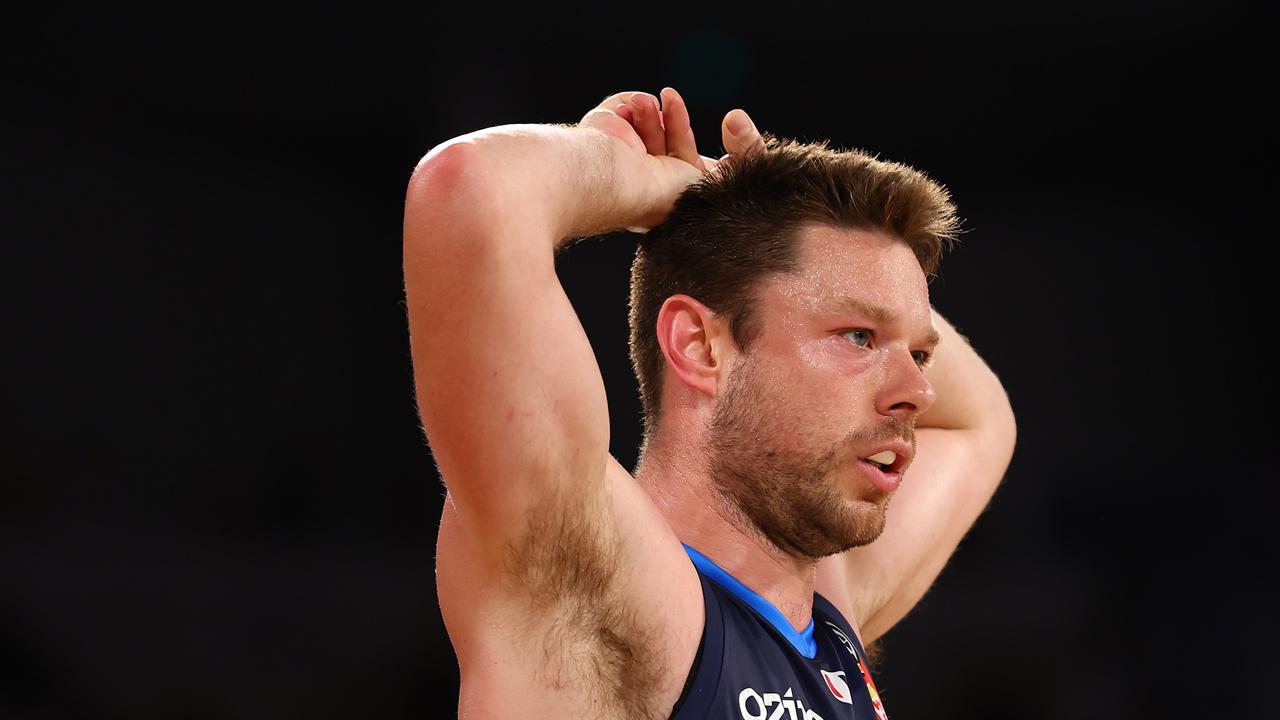 The NBL have conceded referees made a crucial mistake after Matthew Dellavedova was ‘pushed’ but the call was overturned. Picture: Getty Images